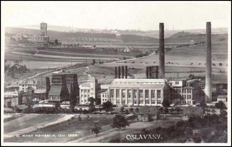 Oslavany 1929 - elekrtárna